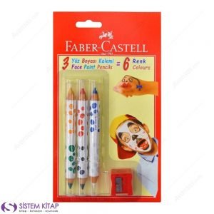 FABER CASTELL YÜZ BOYASI 6 RENK