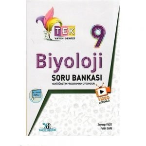 Yayın-Denizi-Yayınları-9.-Sınıf-TEK-Serisi-Video-Çözümlü-Biyoloji-Soru-Bankası-9786051972275