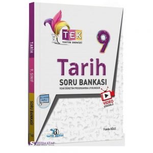 Yayın-Denizi-Yayınları-9.-Sınıf-Tarih-TEK-Serisi-Video-Çözümlü-Soru-Bankası-9786051970936