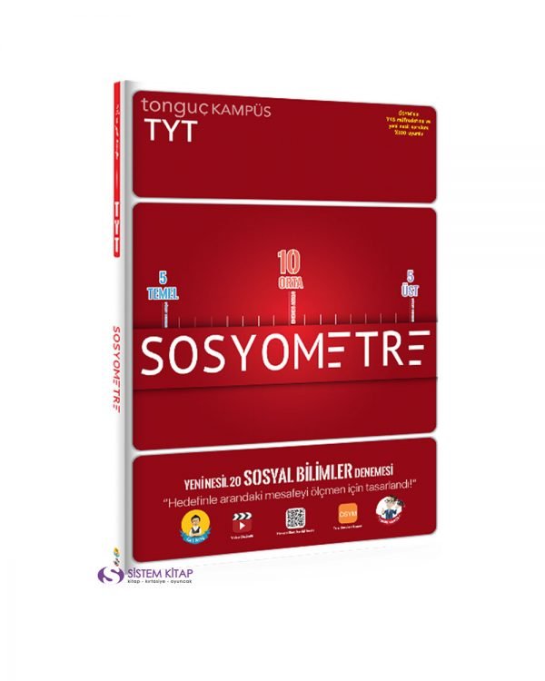 TONGUÇ AKADEMİ TYT SOSYOMETRE 9786257894739